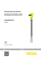 Vega VEGAWAVE 63 Instrucciones De Servicio