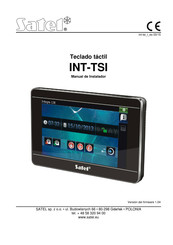 Satel INT-TSI Manual De Instalador