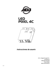 ADJ LED PIXEL 4C Instrucciones De Usuario