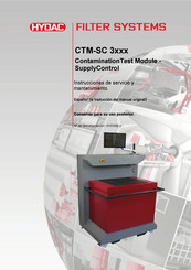 Hydac CTM-SC 3 Serie Instrucciones De Servicio Y Mantenimiento