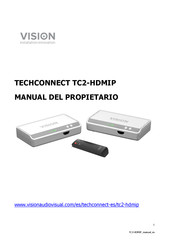 Vision TECHCONNECT TC2-HDMIP Manual Del Propietário