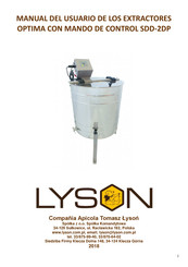 LYSON OPTIMA SDD-2DP Manual Del Usuario