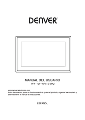 Denver PFF-1011WHITE MK2 Manual Del Usuario