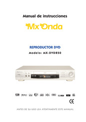 Mx Onda MX-DVD850 Manual De Instrucciones