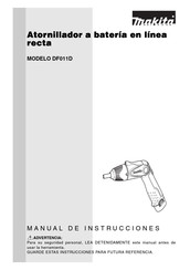 Makita DF011D Manual De Instrucciones