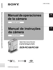 Sony HANDYCAM DCR-PC109 Manual De Operaciones