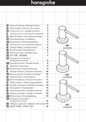 Hansgrohe A41 40438 Instrucciones De Montaje