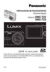 Panasonic LUMIX DMC-TZ2 Instrucciones De Funcionamiento