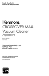 Kenmore CROSSOVER MAX 116.10325 Manual De Uso Y Cuidado