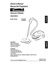 Kenmore 116.23313 Manual Del Propietário