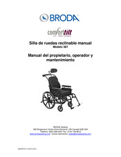 broda 587 Manual Del Propietario, Operador Y Mantenimiento