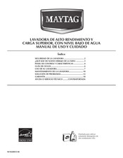 Maytag W10280551B Manual De Uso Y Cuidado