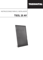 thermital TSOL 25 AV Para El Instalador