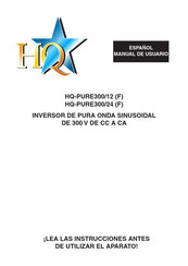 HQ HQ-PURE300-12 Manual De Usuario