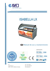 ISA ISABELLA LX Manual De Uso Y Mantenimiento