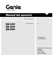 Genie QS-12W Manual Del Operario