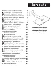 Hansgrohe Rainmaker Select 460 3jet 24007600 Instrucciones De Montaje