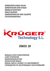 Krüger Technology ESKOL 20 Manual Para El Usuario