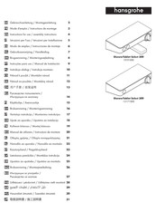 Hansgrohe ShowerTablet Select 300 13171 Instrucciones De Montaje