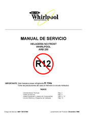 Whirlpool ARB 250 Manual De Servicio