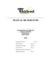 Whirlpool AWG 052 WP Manual De Servicio