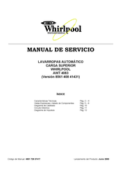 Whirlpool AWT 4083 Manual De Servicio