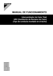 Daikin VAM1000FC Manual De Funcionamiento