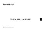 Honda CRF50F Manual Del Propietário