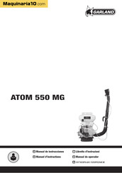 Garland ATOM 550 MG Manual De Instrucciones