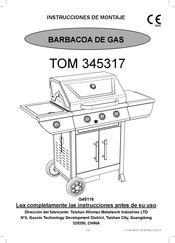 Taishan Winmax Metalwork Industries TOM 345317 Instrucciones De Montaje