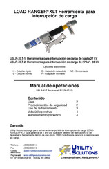 Utility Solutions LOAD-RANGER USLR-XLT-1 Manual De Operaciones