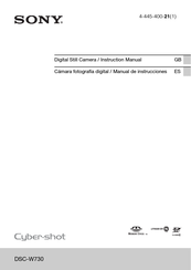 Sony Cyber-shot DSC-W730 Manual De Instrucciones