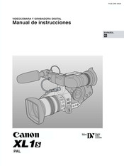 Canon XL1s Manual De Instrucciones