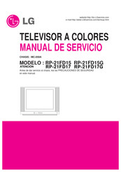 LG RP-21FD17G Manual De Servicio