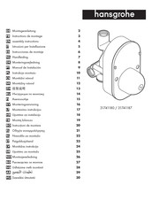 Hansgrohe 31741180 Instrucciones De Montaje