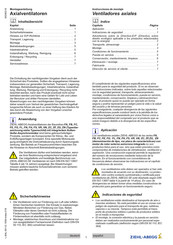 ZIEHL-ABEGG FN Serie Instrucciones De Montaje