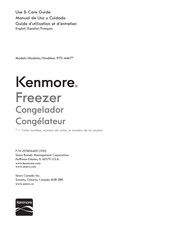 Kenmore 970-4467 Manual De Uso Y Cuidado