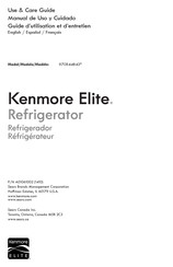 Kenmore Elite 970R44843 Manual De Uso Y Cuidado