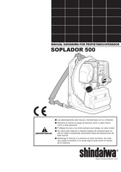 Shindaiwa SOPLADOR 500 Manual Del Operador