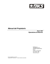 DoorKing 1601-081 Manual Del Propietário