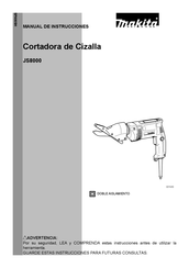 Makita JS8000 Manual De Instrucciones