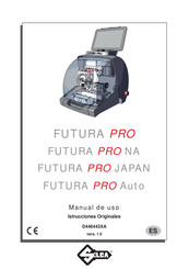 Silca FUTURA PRO JAPAN Manual De Uso