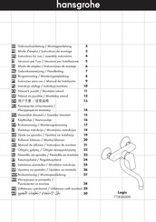 Hansgrohe Logis 71836000 Instrucciones De Montaje