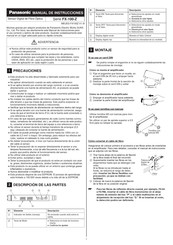 Panasonic FX-100-Z Serie Manual De Instrucciones