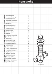 Hansgrohe 96125000 Instrucciones De Montaje