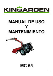 Kingarden MC 65 Manual De Uso Y Mantenimiento