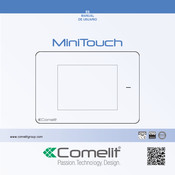 Comelit MiniTouch Manual De Usuario