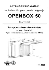 Avidsen OPENBOX 50 Instrucciones De Montaje, Instalación Y Mando
