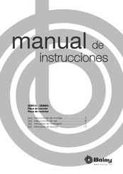 BALAY 3EB805 Serie Manual De Instrucciones