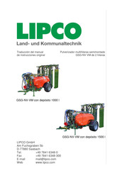 Lipco GSG-NV-VM Traducción Del Manual De Instrucciones Original